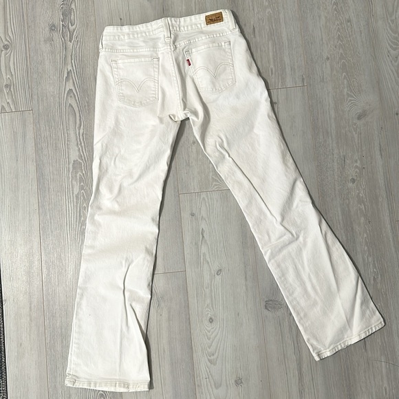 Levis low bootcut 545 ivory jeans - Picture 5 of 5